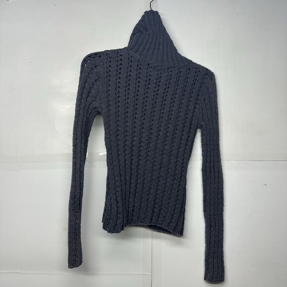 American Eagle Women’s Chunky Knit Cardigan Sweater Button Front Size Small - Picture 8 of 8